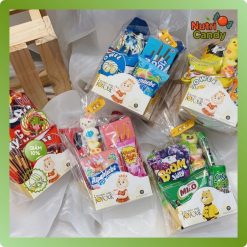 Set Túi Hộp Bánh Kẹo Xinh Ngon Mix Theo Tone Màu