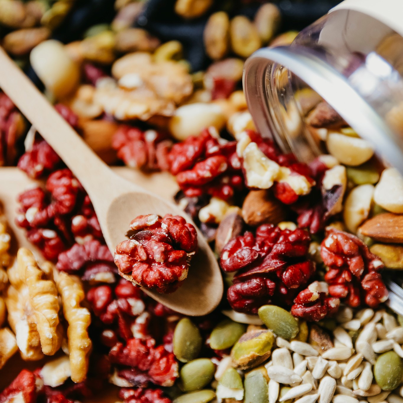 hạt óc chó mix vị